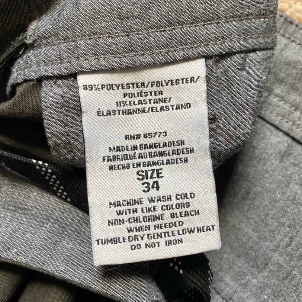 Men’s O’Neill Hybrid Charcoal Gray Shorts - Picture 6 of 8